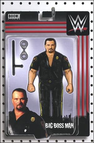 WWE issue 7-B Adam Riches Action Figure Cover 