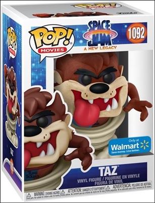POP! Movies figure 1092 Taz (Flocked) Walmart Exclusive