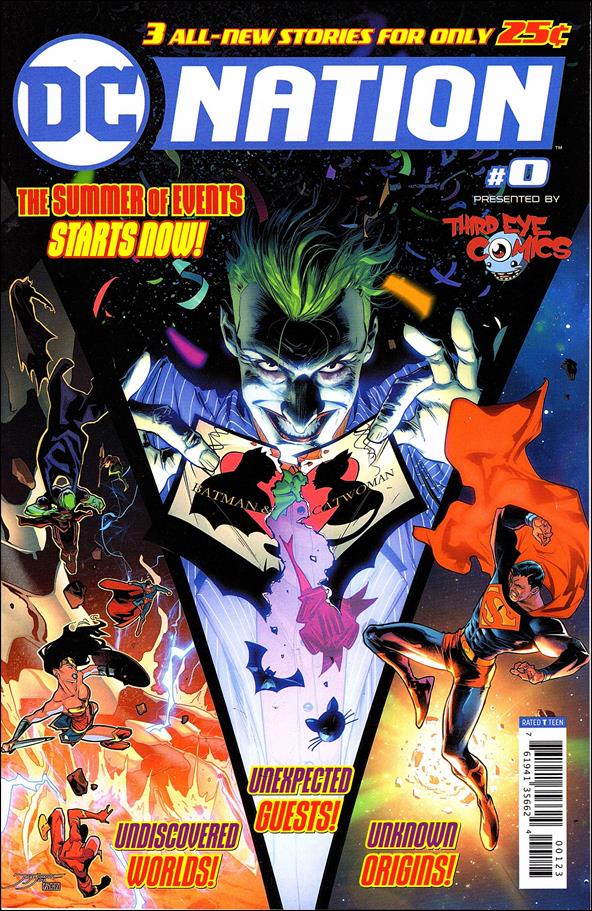 DC Nation (2018) issue 0-I Jorge Jimenez Third Eye Comics Cover