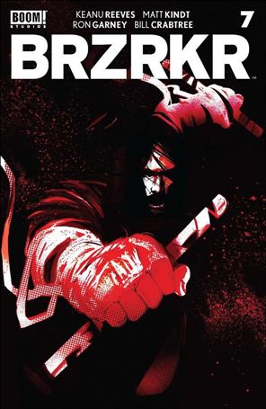 BRZRKR issue 7-C Lee Garbett Foil Cover