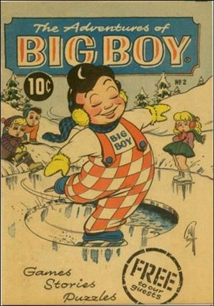 Adventures of the Big Boy issue 2-B West Coast Cover