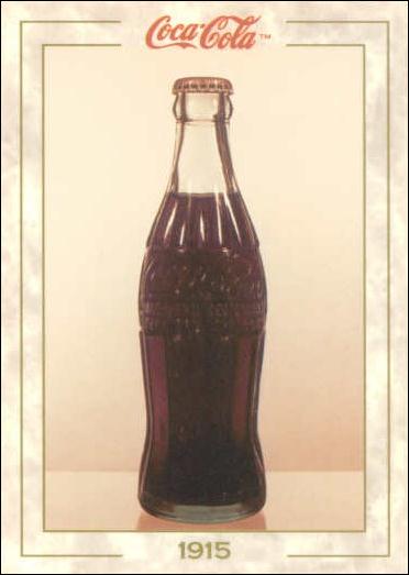 Coca-Cola Collection Series 1 (Base Set) card 21 The Contour Bottle