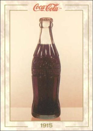 Coca-Cola Collection Series 1 (Base Set) card 21 The Contour Bottle