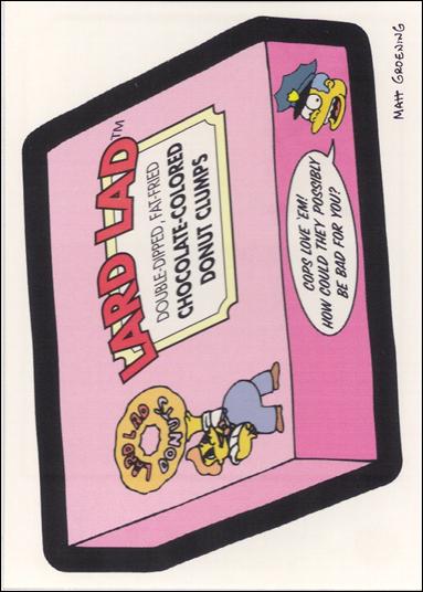Simpsons Mania! (Base Set) card 59 Lard Lad Donuts