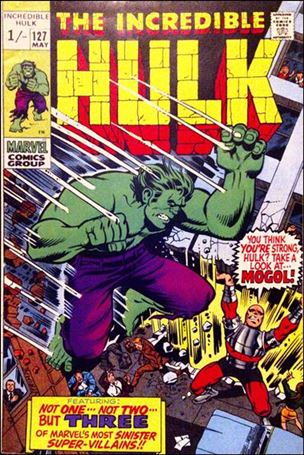 Incredible Hulk (1968) issue 127-B UK Price Cover