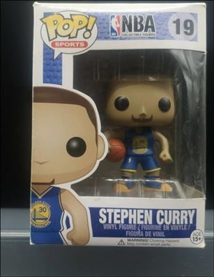 Pop! Basketball figure 19 Stephen Curry (Blue)