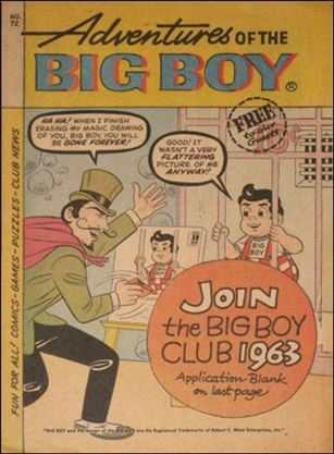 Adventures of the Big Boy issue 72-B West Coast Cover