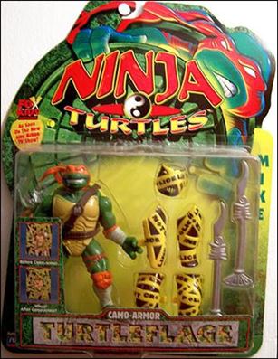 Ninja Turtles: The Next Mutation (Turtleflage) figure 3 Camo-Armor Mike