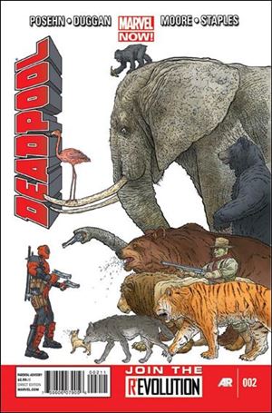 Deadpool (2013) issue 2 Geof Darrow Cover
