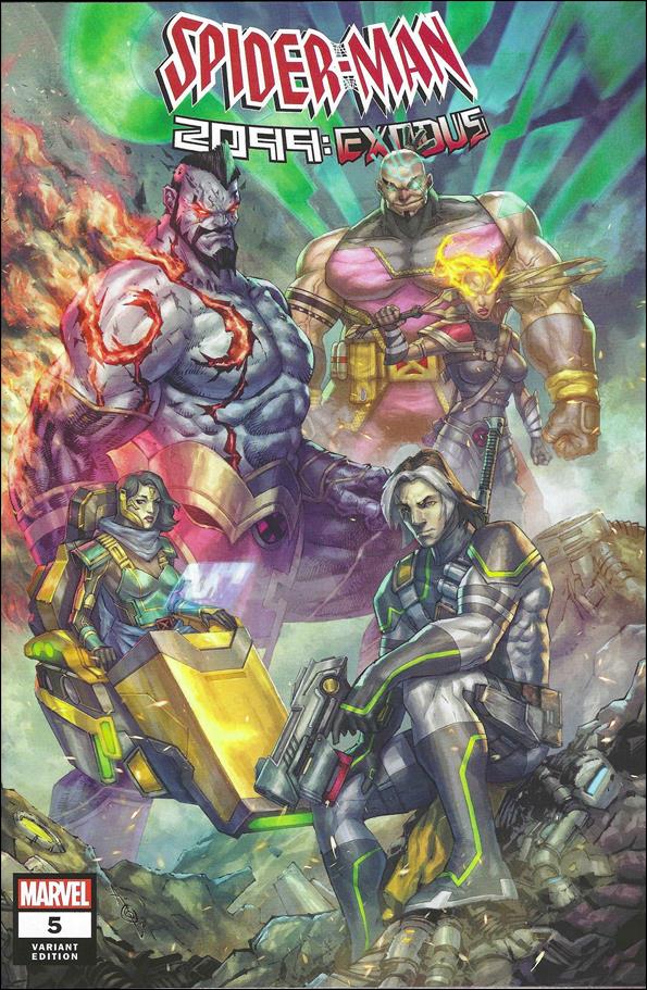 Spider-Man 2099: Exodus issue 5-D Alan Quah Unknown Comics Cover 