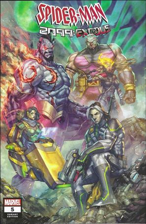 Spider-Man 2099: Exodus issue 5-D Alan Quah Unknown Comics Cover 