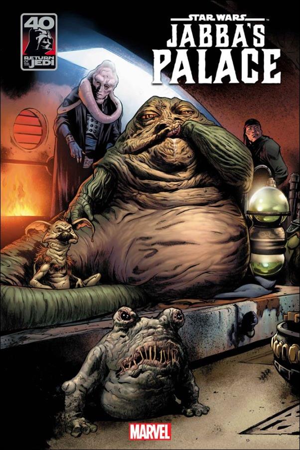 Star Wars: Return of the Jedi – Jabba's Palace issue 1-B Lee Garbett Connecting Cover