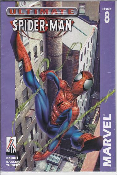 Ultimate Spider-Man (2000) issue 8-C Polybagged Mad Engine Back Cover