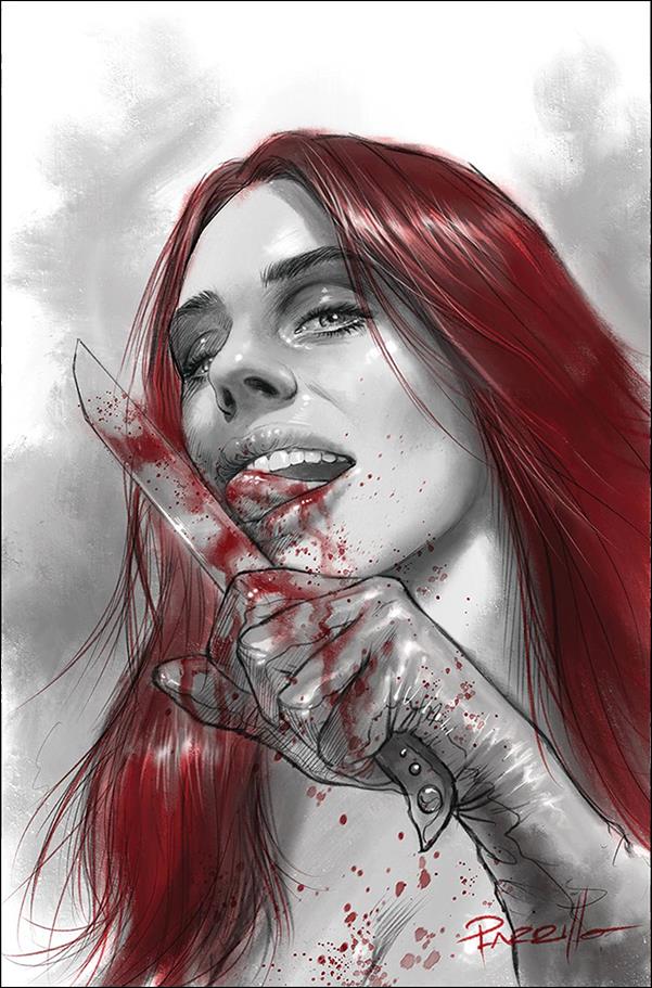 Red Sonja: Black White Red issue 4-L Lucio Parrillo Virgin Cover