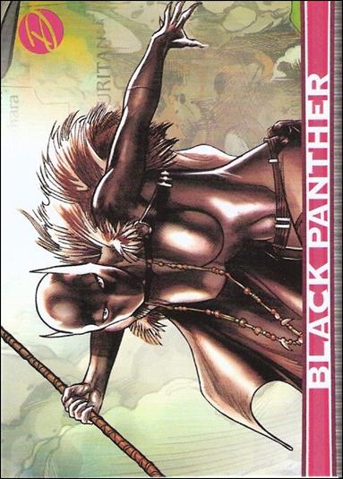 Marvel Dangerous Divas (Base Set) card 2 Black Panther