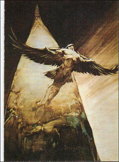 Frazetta (Base Set) card 49 Birdman
