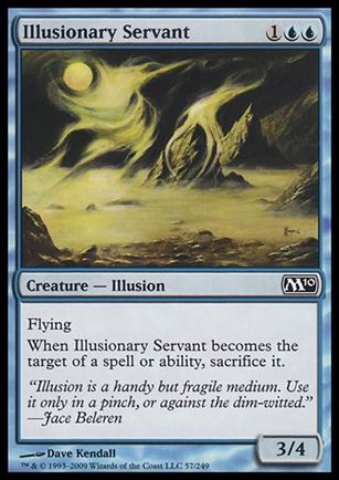 Magic the Gathering: 2010 Core Set (Base Set) card 57 Illusionary Servant