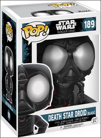 POP! Star Wars figure 189 Death Star Droid (Black)