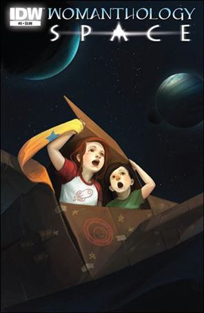 Womanthology: Space issue 3 Mengtian Zhang Cover