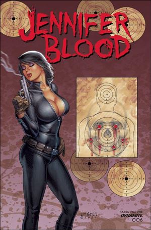 Jennifer Blood (2021) issue 6-B Joseph Michael Linsner Cover