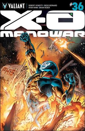 X-O Manowar (2012)  issue 36-C Stephen Segovia Cover