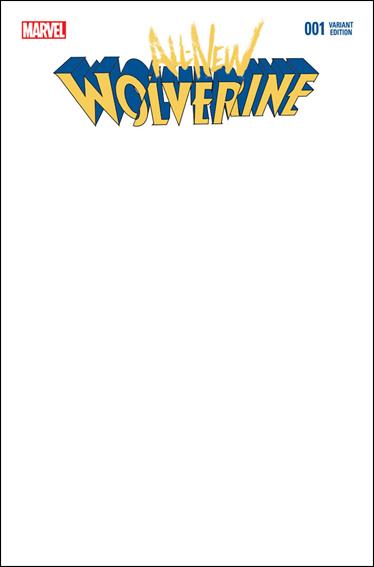 All-New Wolverine  issue 1-H Blank/Sketch Cover