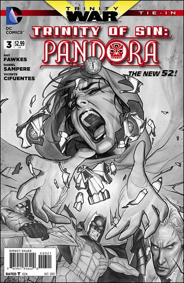 Trinity of Sin: Pandora issue 3-B 1:25 Sketch Cover