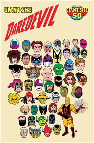Giant-Size Daredevil (2024) issue 1-B Dave Bardin Deadly Foes Cover
