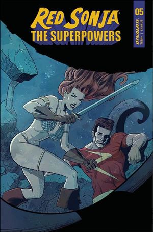 Red Sonja: The Superpowers issue 5-F Lee Ferguson Cover
