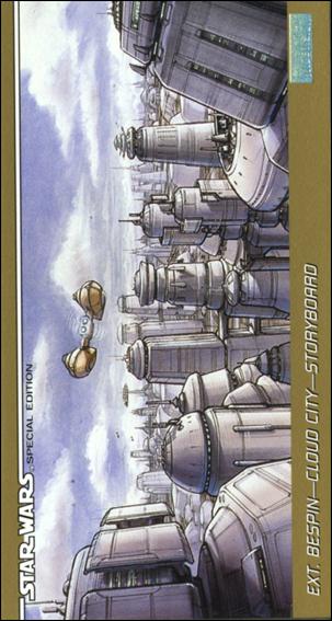 Star Wars Trilogy Special Edition Widevision  (Base Set) card 64 Ext. Bespin - Cloud City - Storyboard