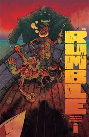 Rumble (2017) issue 6 David Rubin Cover