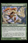 Magic the Gathering: Champions of Kamigawa (Base Set) card 235 Orochi Ranger