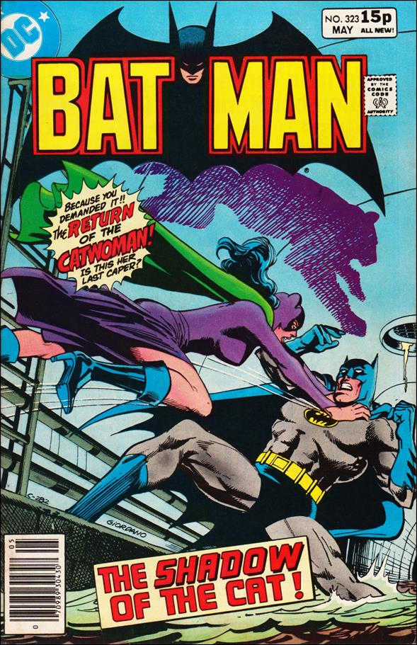 Batman (1940) issue 323-C UK Price Cover
