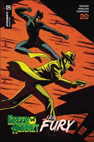 Green Hornet / Miss Fury issue 5 Francesco Francavilla Cover