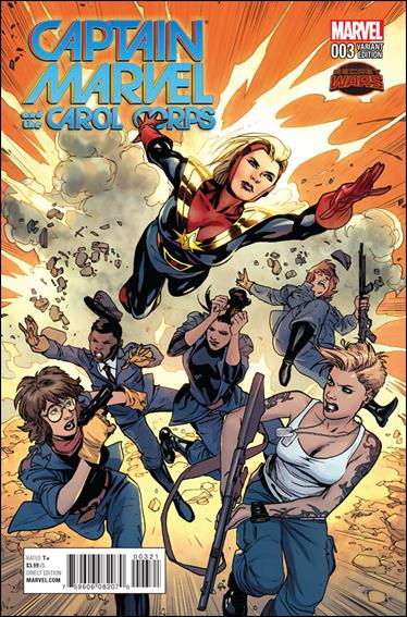 Captain Marvel & The Carol Corps issue 3-B Emanuela Lupacchino 1:25 Cover