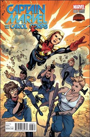 Captain Marvel & The Carol Corps issue 3-B Emanuela Lupacchino 1:25 Cover