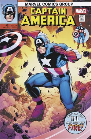 Captain America (2025) issue 1-E Nick Bradshaw RetroVision Cover