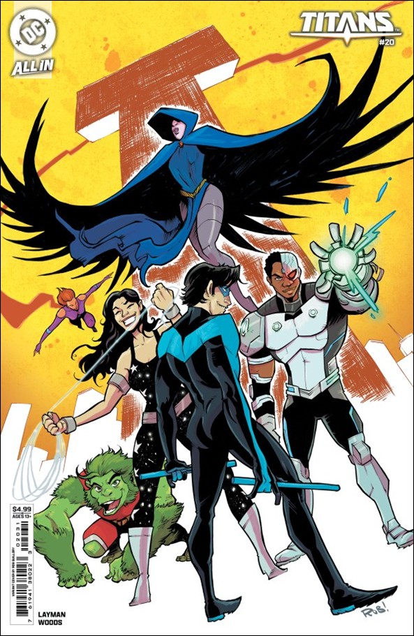 Titans (2023) issue 20-C Rob Guillory Cardstock Cover