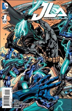 Justice League of America (2015) issue 1-C Bryan Hitch Batman Cover