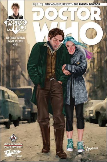 Doctor Who: The Eighth Doctor issue 1-G Simon Myers Forbidden Planet/Jetpack Comics Cover