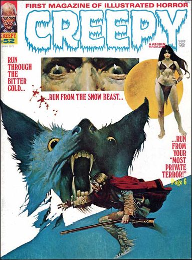 Creepy issue 52 Manuel Sanjulian Cover