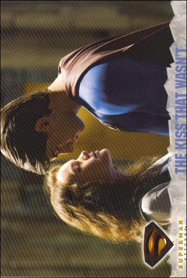 Superman Returns: The Movie (Base Set) card 70 The Kiss That Wasn't