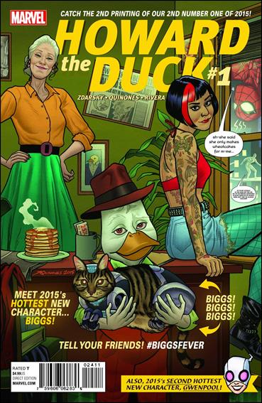 Howard the Duck (2016) issue 1-H Joe Quinones Cover (2nd Printing)