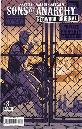 Sons of Anarchy Redwood Original issue 8-B Brahm Revel Subscription Cover