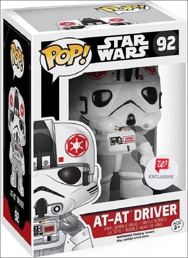 POP! Star Wars figure 92 AT-AT Driver Walgreens Exclusive
