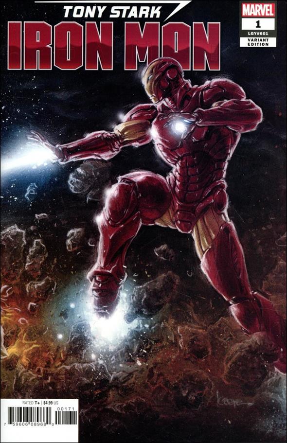 Tony Stark: Iron Man issue 1-C Kaare Andrews Connecting Cover