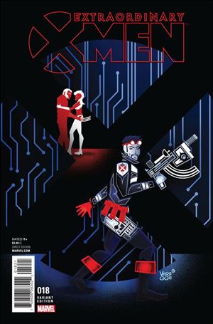 Extraordinary X-Men issue 18-B Jeffrey Veregge Cover