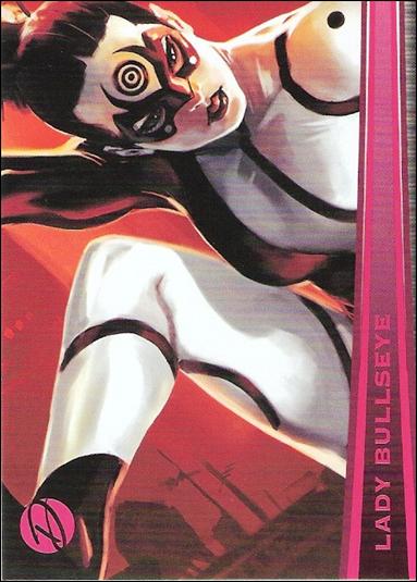 Marvel Dangerous Divas (Base Set) card 10 Lady Bullseye