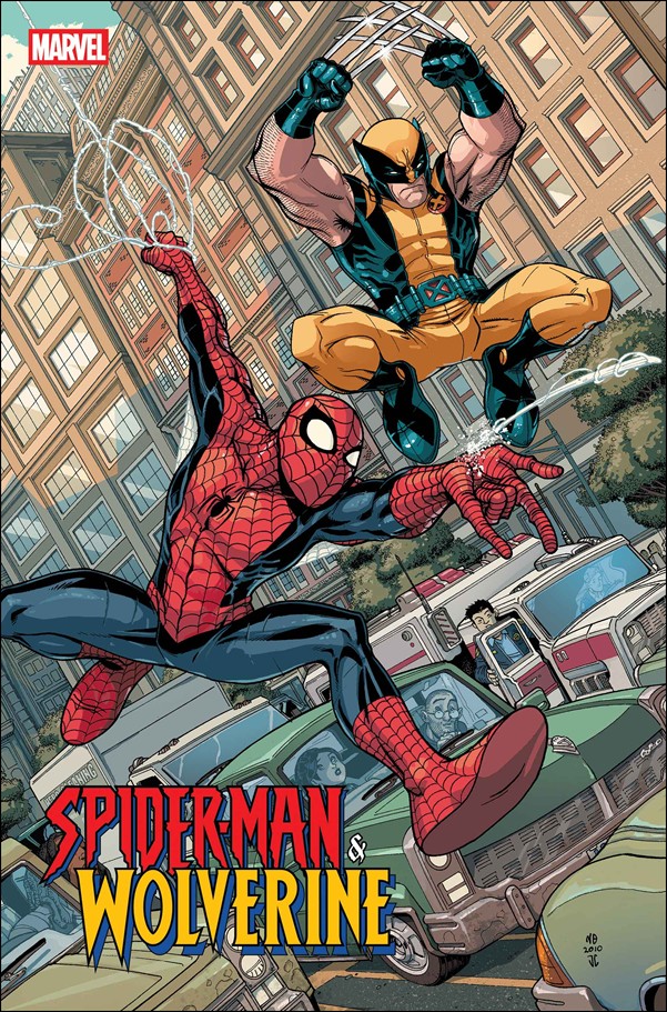 Spider-Man & Wolverine (2025) issue 1-F Nick Bradshaw Hidden Gem 1:50 Cover