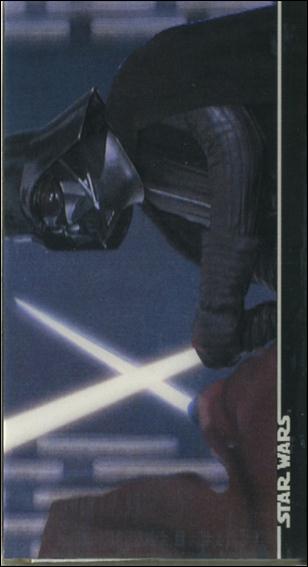 Star Wars 3Di Widevision (Base Set) card 40 When Jedi Clash!